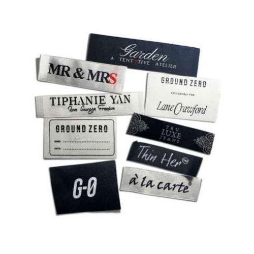 Garment Tags & Labels - Printed Labels - Woven Labels - Bands & Inserts